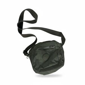 Bon Voyage Nylon Crossbody Bag Olive Green Lightweight Travel Everyday Purse